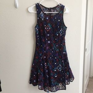 FISHBOWL Patterned Dress